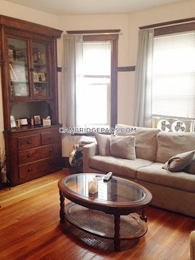 Cambridge Apartment for rent 4 Bedrooms 2 Baths  Porter Square - $5,600