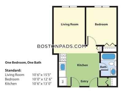 Salem 1 Bed 1 Bath SALEM $2,100 - $2,150